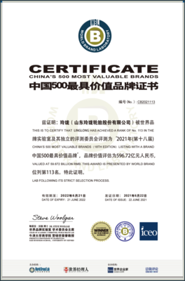 我市兩品牌榮登2021年“中國500最具價值品牌”榜單，節(jié)能環(huán)保技術(shù)開發(fā)成亮點